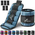 Adjustable Ankle Weights for Women and Men 7 lbs/Pair Adjustable Leg Weights with Secure Straps, Strength Training Weighted for